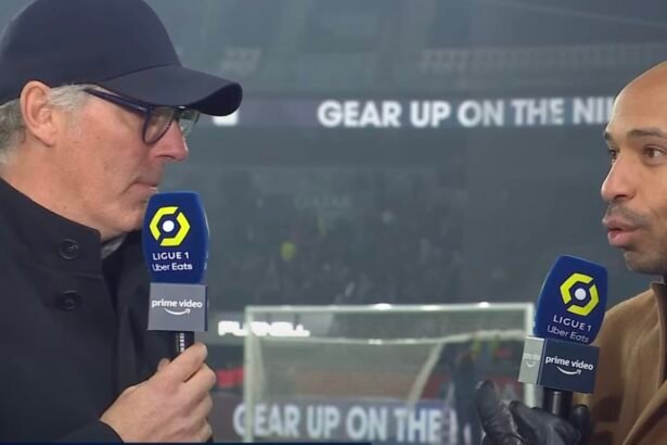 Laurent Blanc et Thierry Henry
