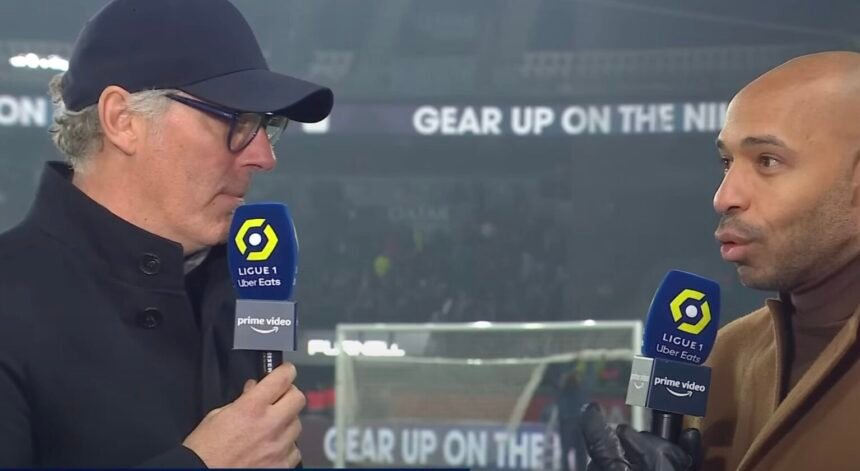 Laurent Blanc et Thierry Henry