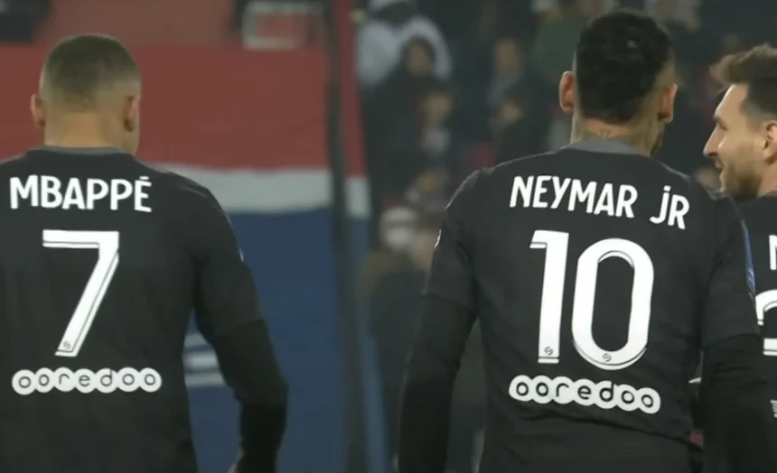 Neymar and Mbappé