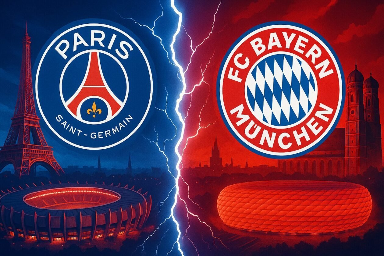PSG VS BAYERN LAST MATCH visual data 2